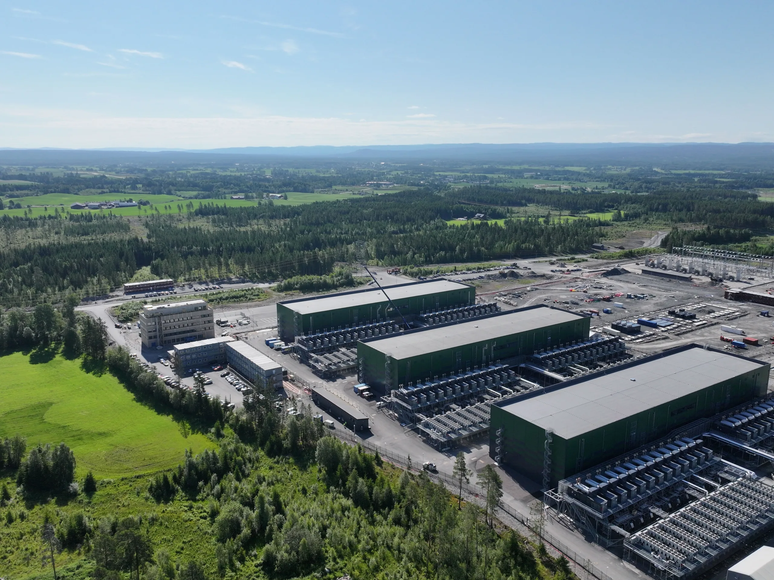 Datasenteret på Heggvin utenfor Hamar - Nasjonal Datasenterstratgei 2025