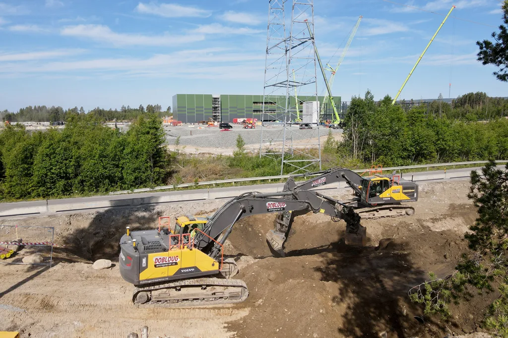 Doubloug Gruppen på OSL-Hamar datasenteret